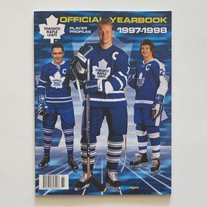 Toronto Maple Leafs 1997-1998 Official Yearbook Program